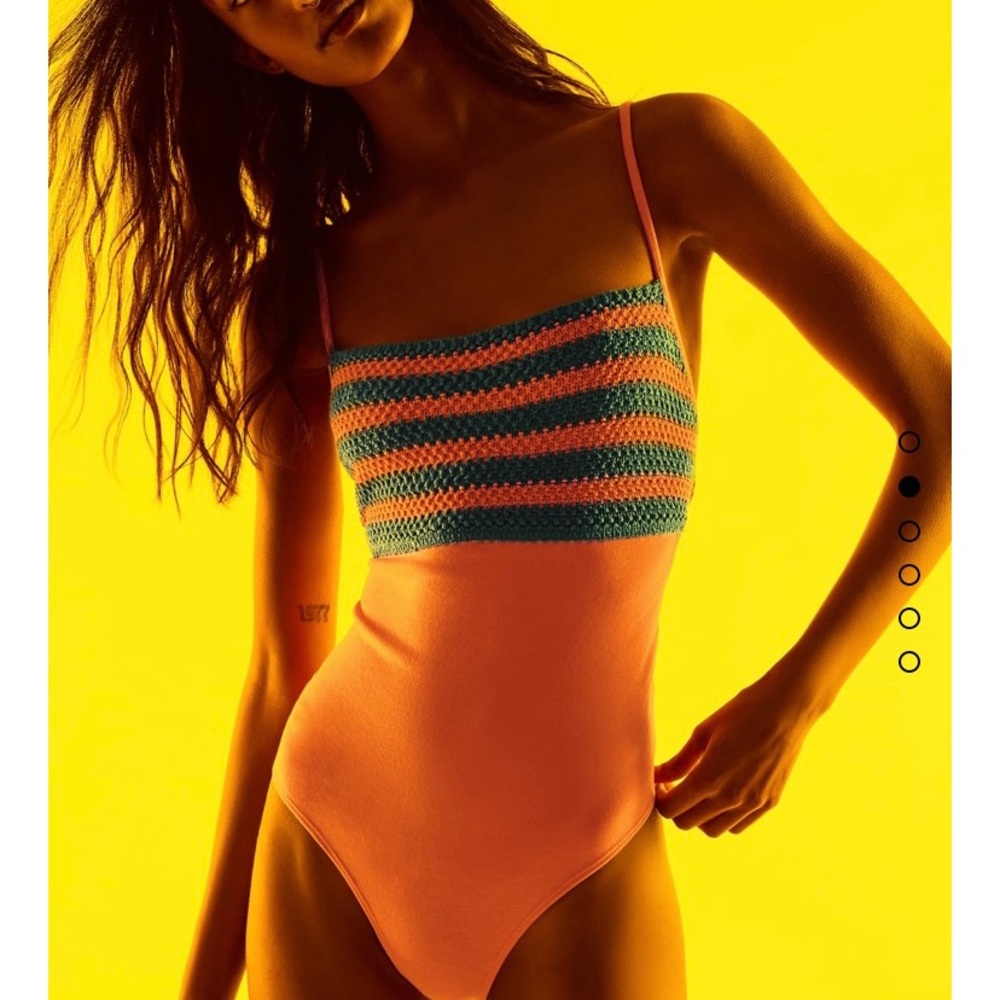 NWT Zara Crochet Bodysuit